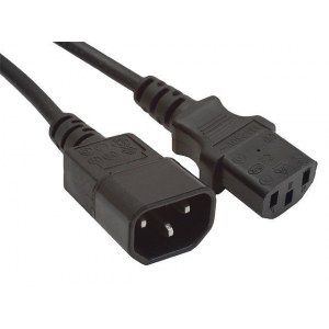 Cablexpert | Power extension cable | Power IEC 60320 C14 | Power IEC 60320 C13 | 1.8 m